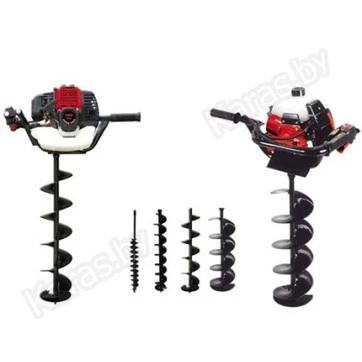 Бензиновый мотобур Krones YS-PD-520 B (2.8 л.с, шнек 100мм)